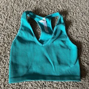 crop seamless tank top